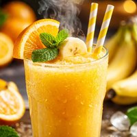 Orange Banana Drink