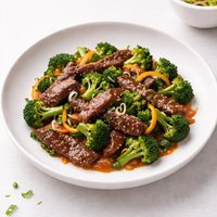 Orange Beef Broccoli Stir Fry