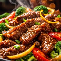 Orange Beef Stir Fry