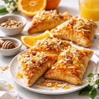 Orange Blossom Almond Pastries