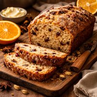 Orange Cardamom Currant Bread
