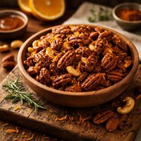 Orange Chipotle Spiced Pecan Mix