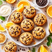 Orange Chocolate Chip Muffins Low Fat