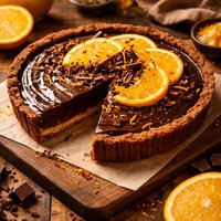 Orange Chocolate Pie