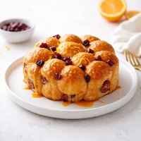 Orange Cranberry Bubble Bread