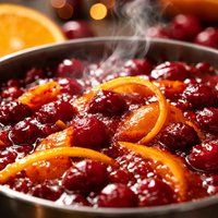Orange Cranberry Compote