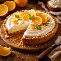 Orange Cream Pie