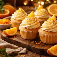 Orange Cupcakes