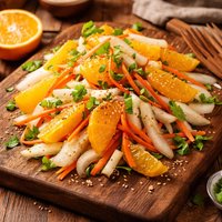 Orange Daikon Salad