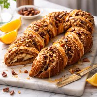Orange Date Coffee Cake Twist