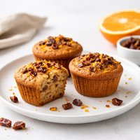 Orange Date Muffins or Chocolate Chip