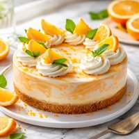 Orange Dreamsicle Cheesecake