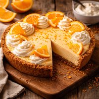 Orange Dreamsicle Pie