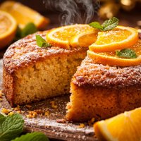 Orange Flourless Cake for the Reagan Family