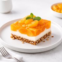 Orange Gelatin Pretzel Salad