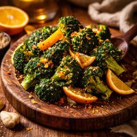 Orange Ginger Broccoli