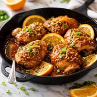 Orange Ginger Skillet Chicken