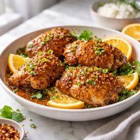Orange Glazed Chicken