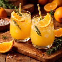 Orange Juice Spritzer