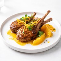 Orange Lamb Chops