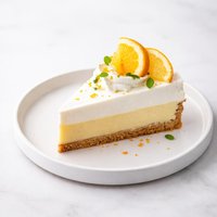 Orange Lemon Chiffon Pie