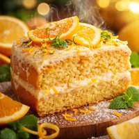 Orange Lemon Sunshine Cake