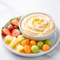 Orange Marshmallow Fruit Dip
