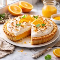 Orange Meringue Pie