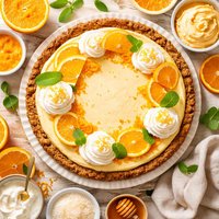Orange Mousse Pie