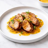 Orange Mustard Pork Tenderloin