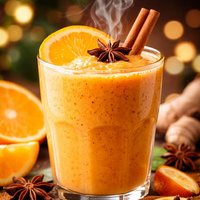 Orange N Spice N Everything Nice Smoothie