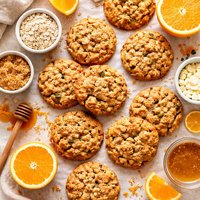 Orange Oatmeal Cookies
