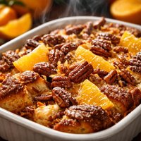 Orange Pecan French Toast Casserole