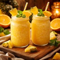 Orange Pineapple Slush