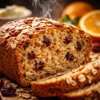Orange Raisin Oatmeal Bread