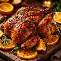 Orange Roast Chicken