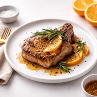 Orange Rosemary Pork Chop