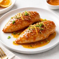 Orange Sauced Chicken Breasts
