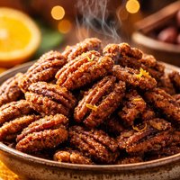 Orange Sugared Pecans