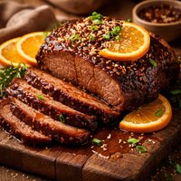Orange Teriyaki Beef Roast