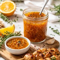 Orange Thyme Sauce and Marinade for Grilling