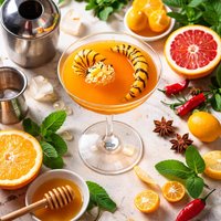 Orange Tiger Martini