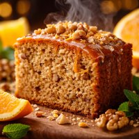Orange Walnut Cake
