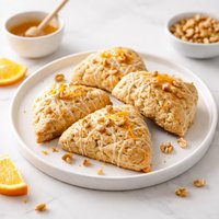 Orange Walnut Scones