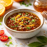 Orange Zest and Honey Pot Sticker Dipping Sauce