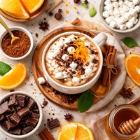 Orangy Hot Chocolate