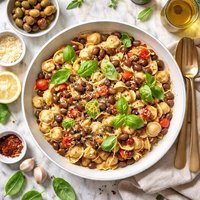 Orecchiette with Olive Sauce