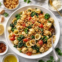Orecchiette with Toasted Bread Crumbs