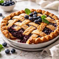 Oregon Blueberry Pie