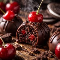 Oreo Cherry Truffles